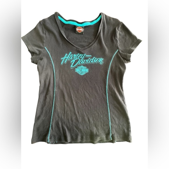 Harley-Davidson Vintage Fitted Women’s T-Shirt - Picture 1 of 5